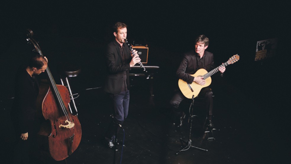 Das David Orlowsky Trio hinterließ beim Papenburger Publikum einen bleibenden Eindruck. © Foto: Krämer