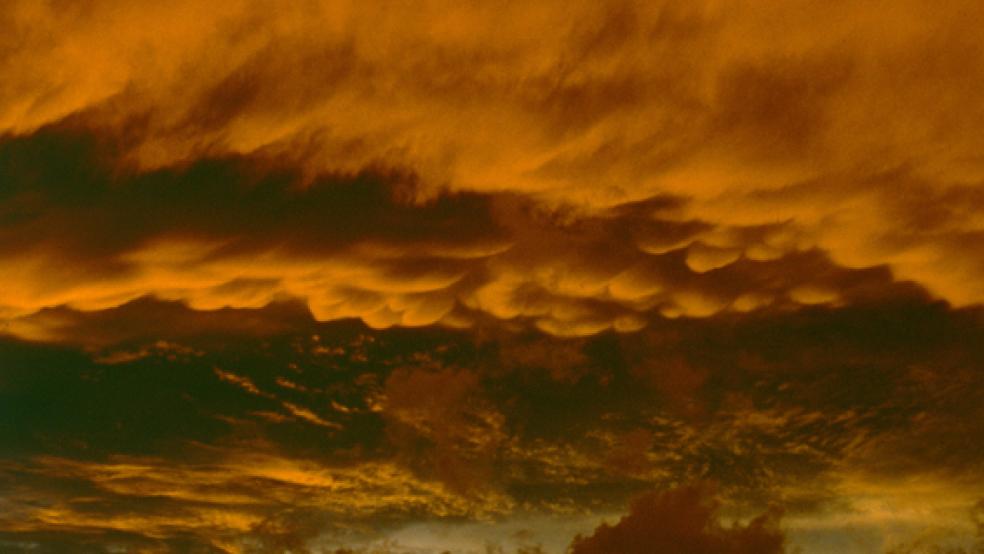 Der Deutsche Wetterdienst warnt vor einem Unwetter im Kreis Leer. © Foto: DWD