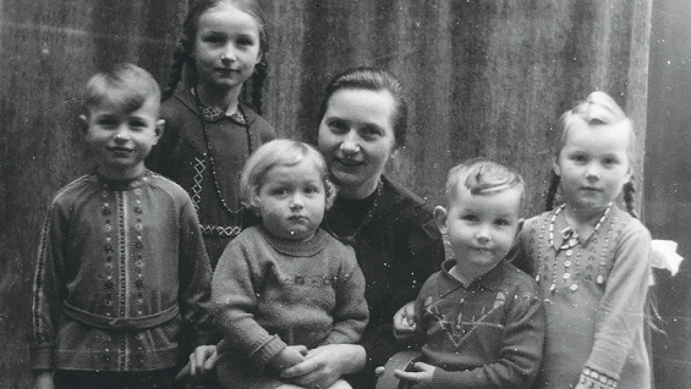 Aus dem Familienalbum: Mit ihrer Mutter und ihren Geschwistern flüchtete die damals vierjährige Ilsa (rechts) im Zweiten Weltkrieg aus Ostpreußen. © 