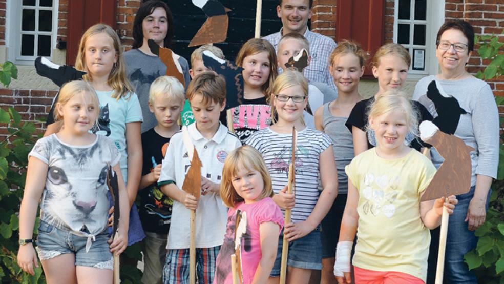 Es wurde nicht nur beim Steinhaus gezeltet, sondern auch gespielt und gebastelt. Der SPD-Ortsverein hatte erneut zu einer Ferienpassaktion eingeladen.  © Foto: SPD