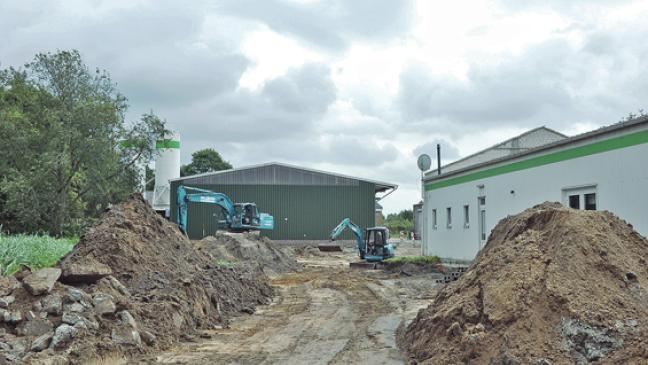 Startschuss für Hallen-Neubau und Tankstelle