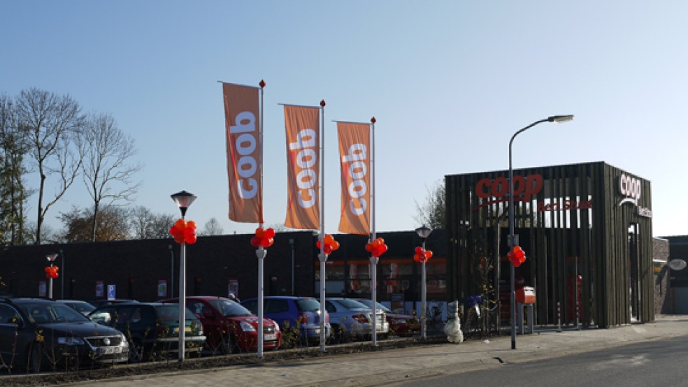 Ein Überfall hat sich am Mittwoch im Coop-Markt in Bad Nieuweschans ereignet. © Foto: RZ-Archiv