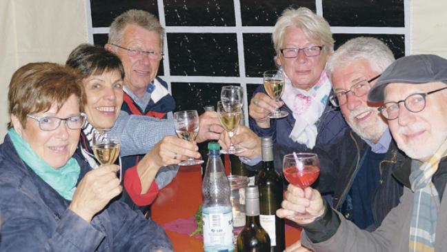 Gute Tropfen, gute Stimmung