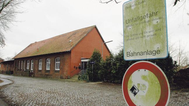 Fortschritte am Bahnhof in Weener