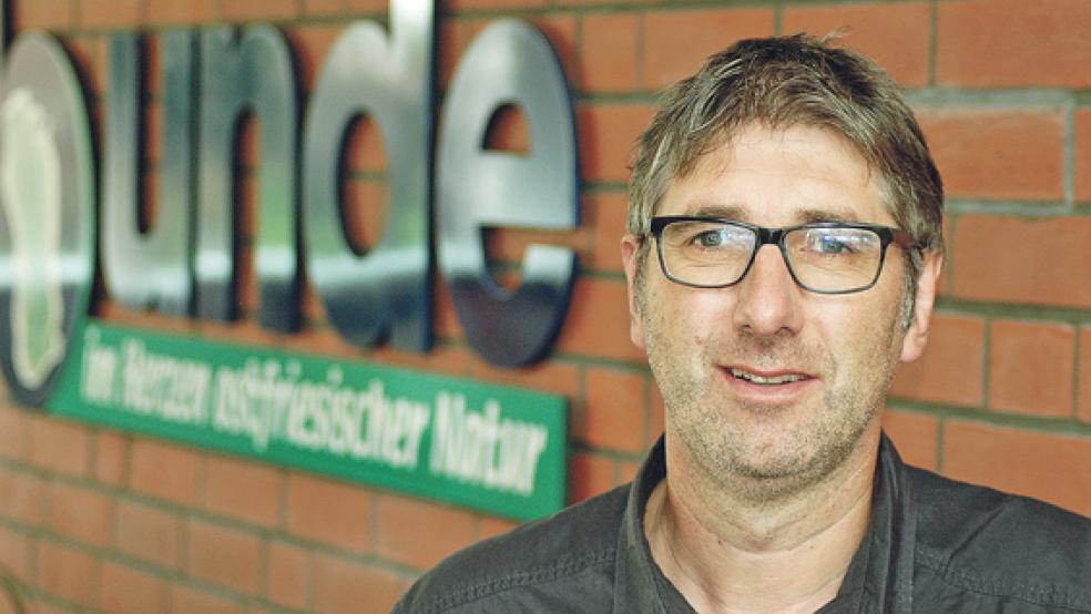 Der 46-jährige Verlaatjer Jörg Siemering übernimmt das Amt des Plattdeutsch-Beauftragten in der Gemeinde Bunde. Seit Jan-Martin Donker am 1. Januar 2015 zur Kreisverwaltung wechselte, war die Stelle vakant gewesen. © Foto: Szyska