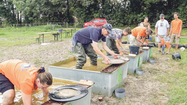 Boen war für zwei Tage im Goldrausch