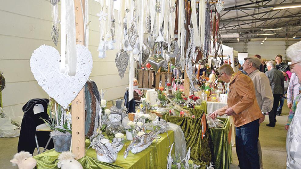 Die Landsburghalle in Weener ist am Sonntag wieder der Schauplatz des Hobby- und Kreativmarktes. © Foto: Stadt Weener