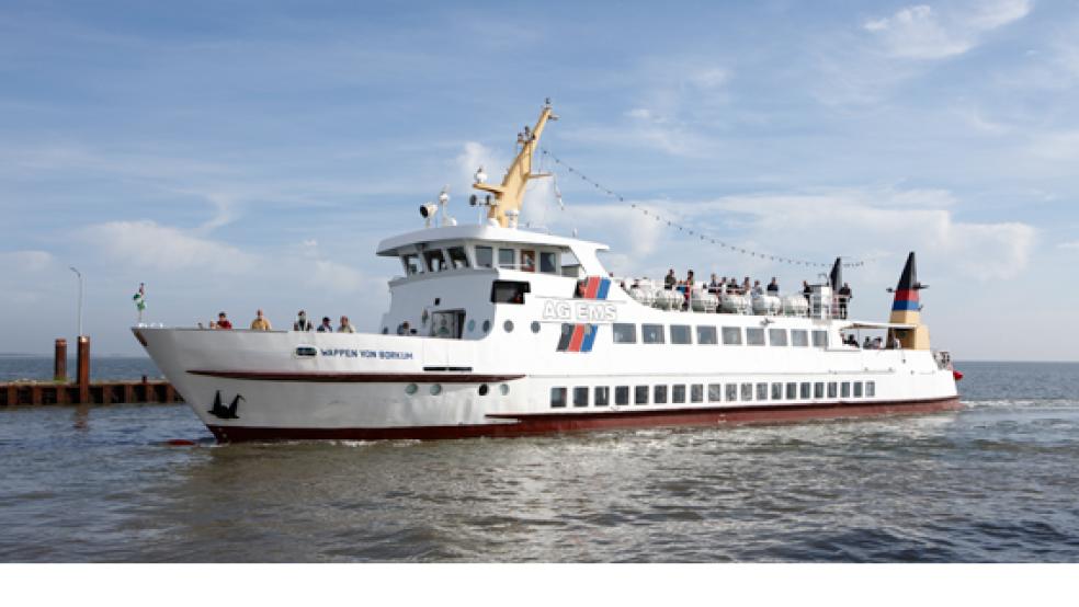 Tausende nutzen tagtäglich die Fähren von und nach Borkum. Jetzt hat ein behinderter Insulaner vor Gericht einen kostenlosen Transfer erstritten. © Foto: Archiv