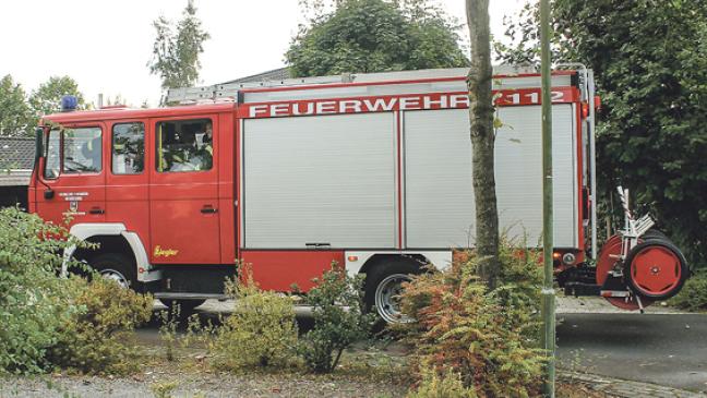 Rauch sorgt für Feuerwehreinsatz