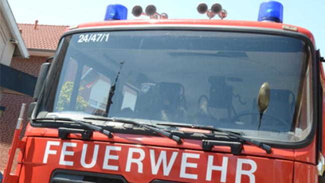 Böschungsbrand am Bahngleis