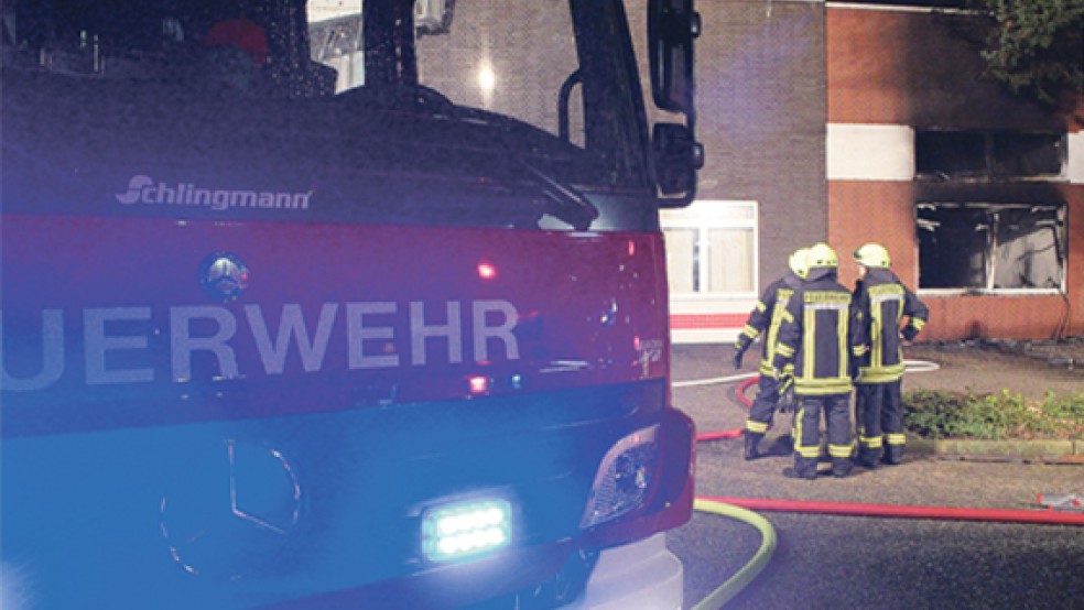 In den ehemaligen Ado-Hallen kam es Sonntagabend zum Brand. © Foto: privat