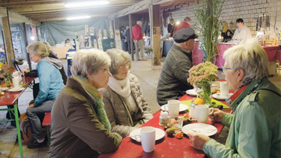 Das Hof-Wochenende in Marienchor hatte viel zu bieten: Neben kreativen und köstlichen Angeboten für die »Großen«, waren die kleinen Besucher ganz begeistert von Esel, Pferden und Hängebauchschweinen.. © Fotos: Hanken