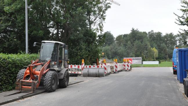 Baumaschinen aus Container entwendet