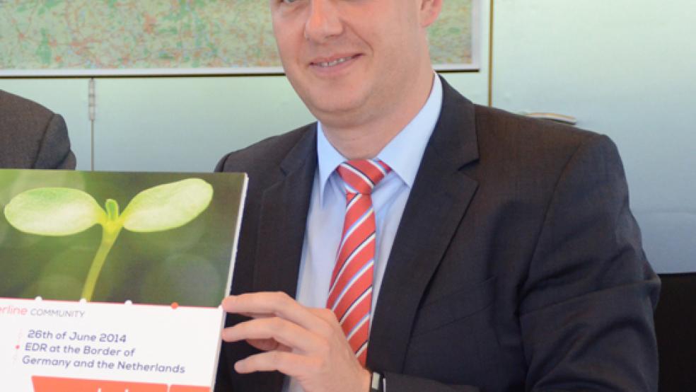 Will sich auch Landrat für das Wunderline-Projekt stark machen: EU-Parlamentarier Matthias Groote. © Archivfoto: Hanken