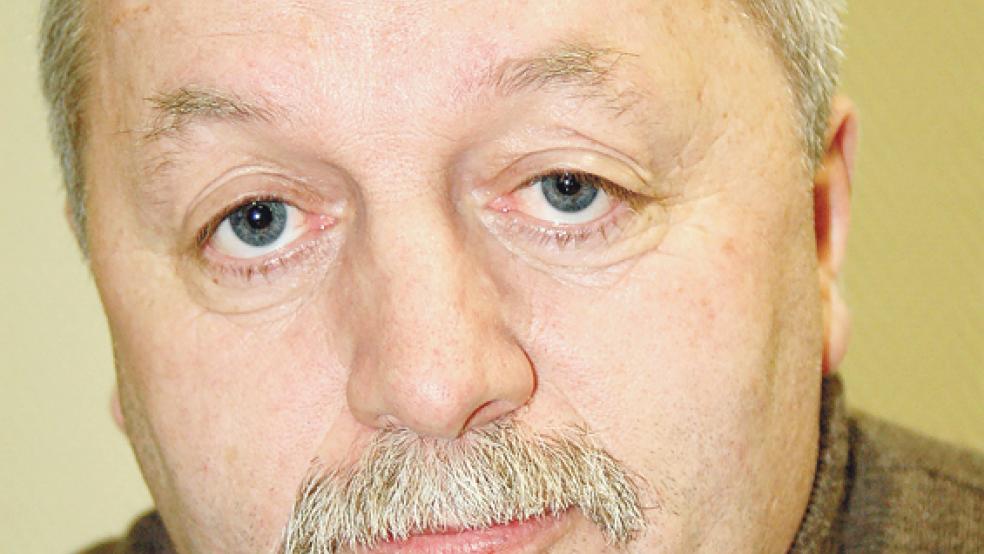 Konrad Kruse soll neuer Ortsvorsteher von Ditzum werden. Der SPD-Ortsverein schlägt ihn vor. © Foto: Archiv