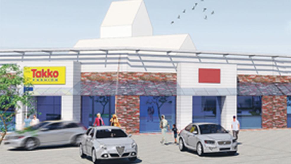 Soll soll der Combi-Markt nach Abschluss der Erweiterung im Herbst 2018 aussehen. © Graphik: Beyer + Freytag + Zeh