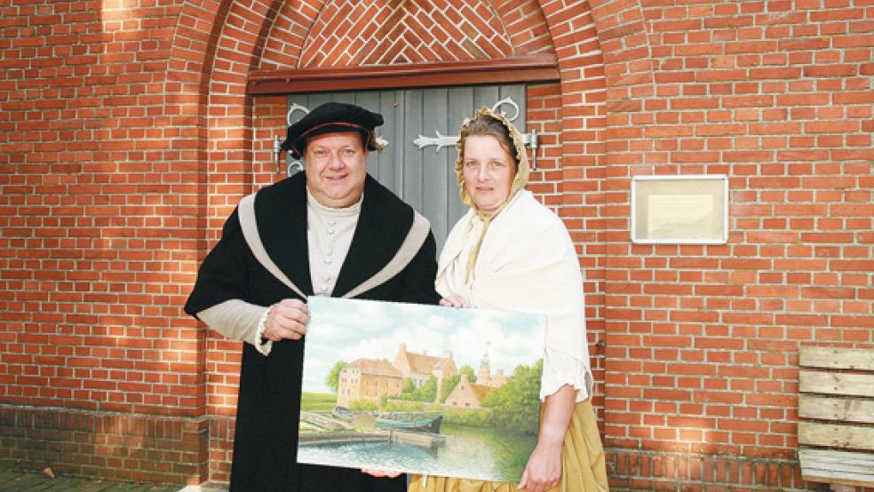 Das Musiktheater »Gliek und anners - Karlstadt und Luther« wird jetzt am Sonntag um 16 Uhr in der Georgskirche in Weener gezeigt.  © Foto: privat