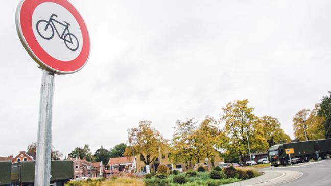 Neue Regeln am Kreisel in Weener