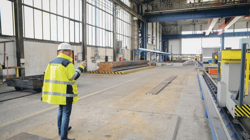 Die Nordseewerke bereiten sich auf den Zulieferer-Auftrag der Meyer Werft vor. © Foto: Hasseler