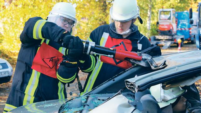 Übung auf dem Weg zum »Truppmann«