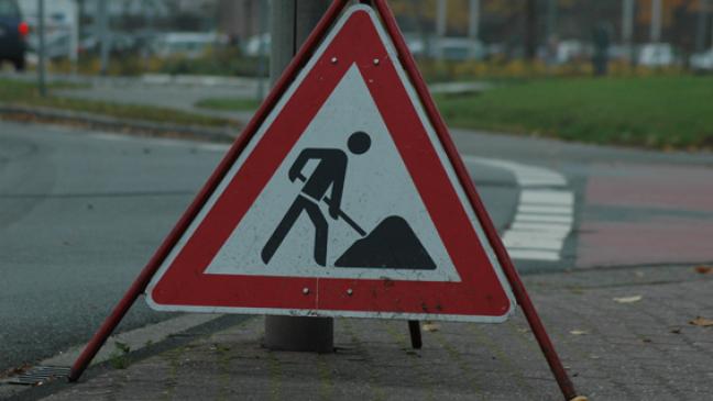 Vollsperrungen  im Stadtgebiet