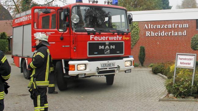 Fehlalarm im Altenzentrum