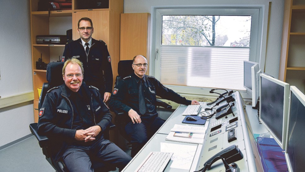 Die neuen Räumlichkeiten der Polizeistation Moormerland. © Foto: privat