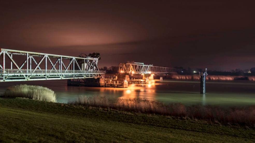 Die Diskussion über die Bau-Variante der zerstörten Friesenbrücke zieht sich weiter hin. Der geplante Brückengipfel ist jetzt kurzfristig verschoben worden. © Archivfoto: Klemmer