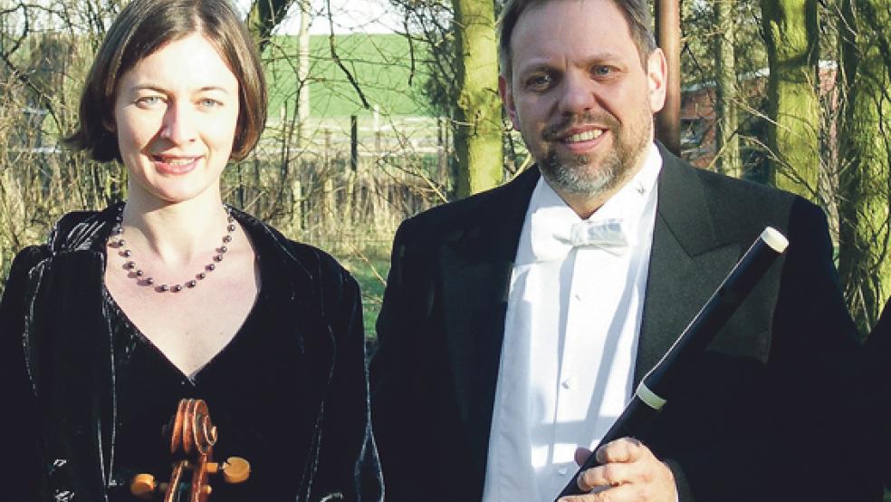 »Le Chardon« mit Hajo Wienroth und Poppy Walshaw treten am 8. Dezember im Organeum auf. © Foto: privat