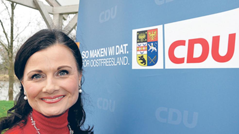 Möchte erneut für den Bundestag kandidieren: Gitta Connemann (CDU). Letztendlich entscheiden die CDU-Mitglieder über ihre fünfte Kandidatur.  © Foto: Boelmann