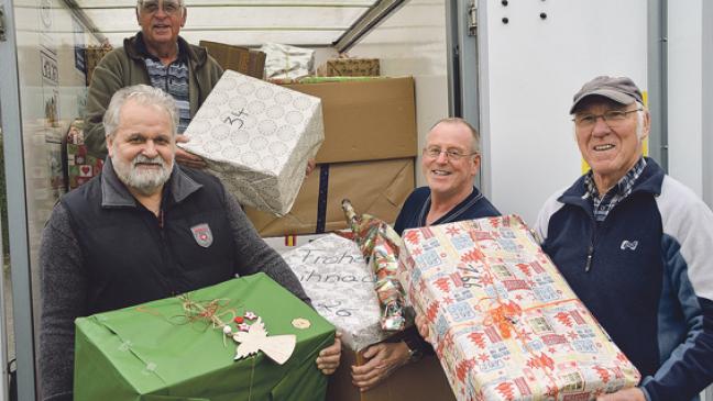 Ohne Pakete kein Weihnachten
