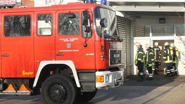 Wasserdampf löst einen Fehlalarm aus