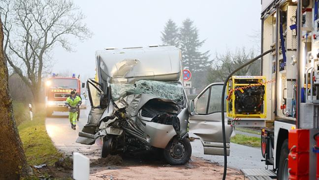 Carmen Hanken wird bei Unfall eingeklemmt
