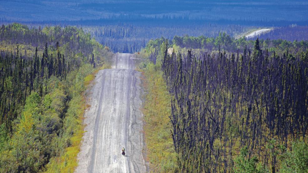 »Bilder der Erde«: Reinhard Pantke zeigt in Papenburg eine Live-Dia-Show von seiner Reise durch Nordamerika.  © Foto: Reinhard Pantke
