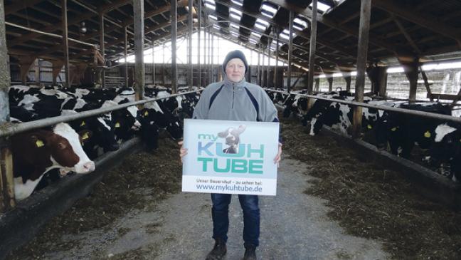 Eine Million Klicks in den Kuhstall