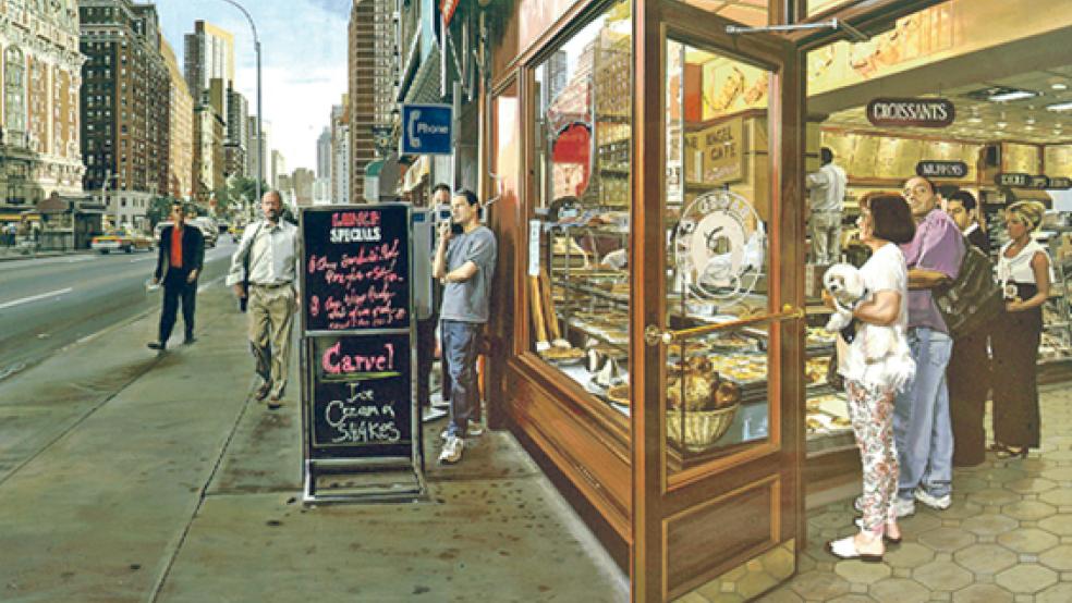 »Lunch Specials« (2001): Auch dieses Bild von Richard Estes ist ab November zu sehen, eine Leihgabe des Museums Frieder Burda.  © Foto: privat