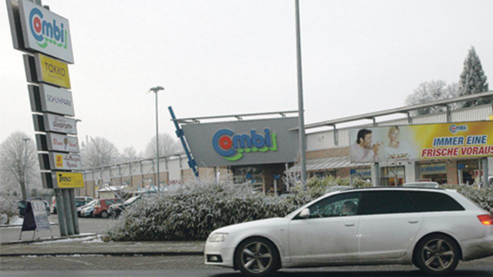 Der »Combi«-Komplex befindet sich im zentralen Versorgungsbereich, der durch das Konzept gestärkt werden soll. © Fotos: Szyska
