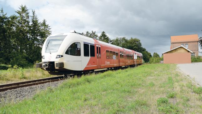 Zeit-Risiken für Bahnstation