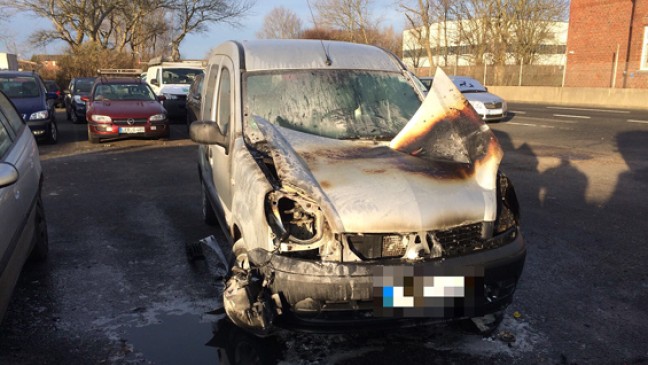 Auto auf Borkum in Brand geraten