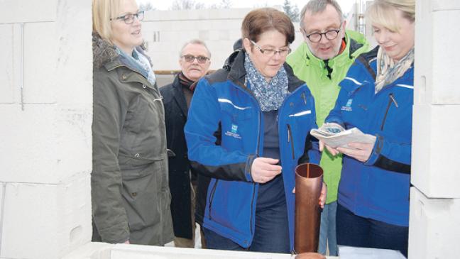Neubau nimmt sichtbare Formen an