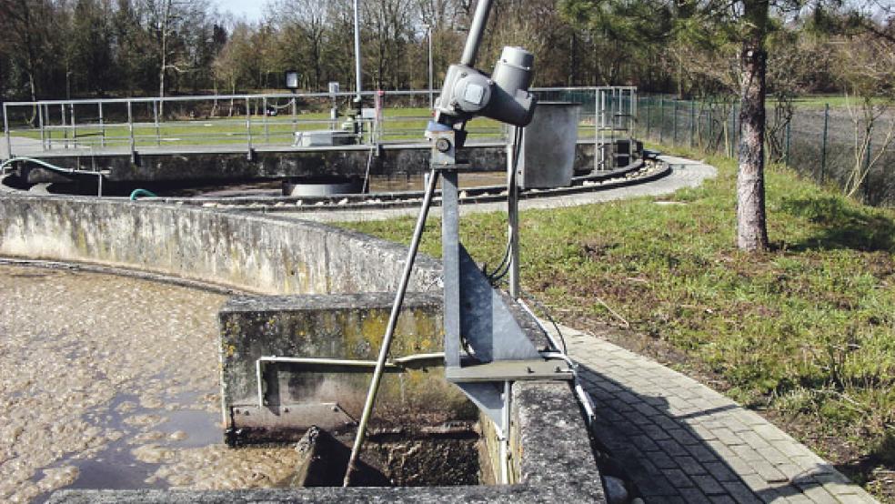 Die Kläranlage in Diele soll stillgelegt werden. © Archivfoto: Stadt Weener