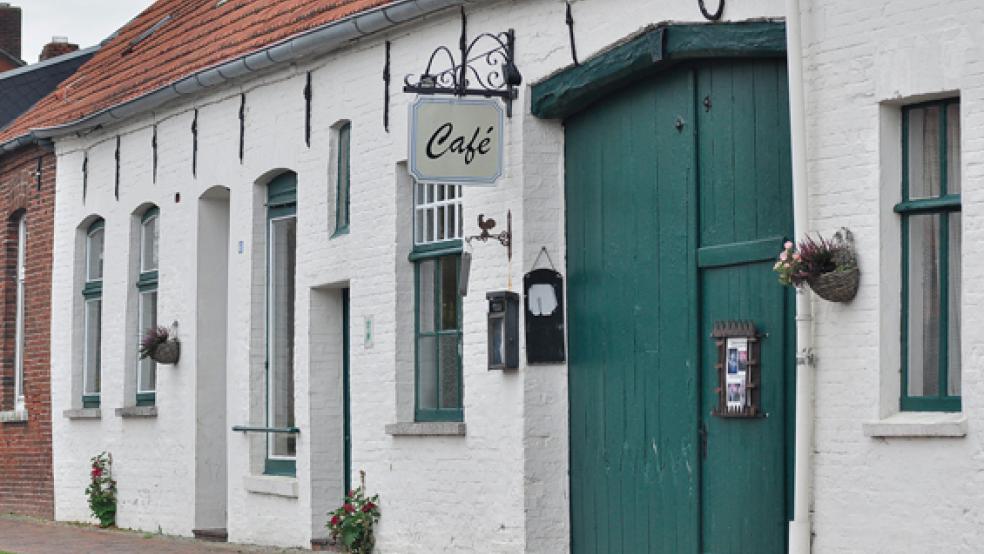 Das Café in Bingum wird für 112.500 Euro von einem Immobilienbüro zum Kauf angeboten. © Archivfoto: Wolters