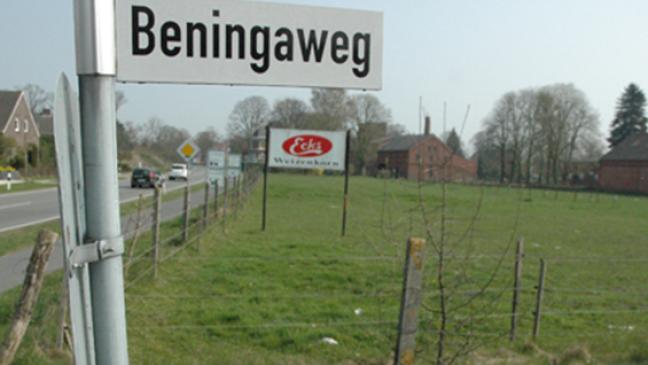 »Ecks«-Schild entwendet