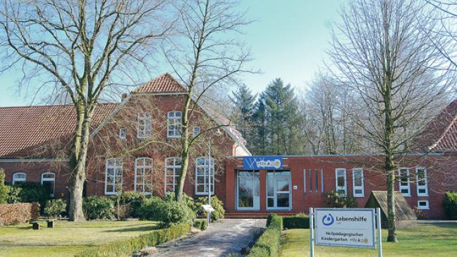 Kinderkrippe auf der Heide