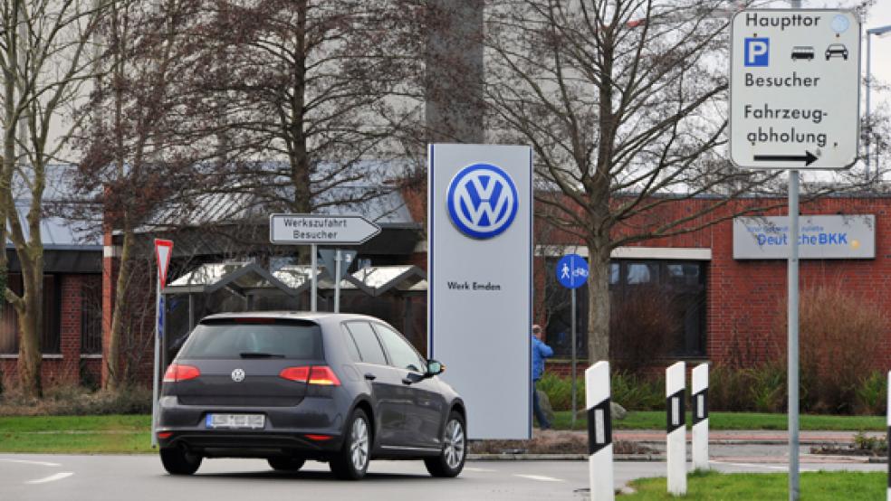 Die Logistiker des Emder VW-Werks haben die Stellflächen-Probleme gelöst. © Foto: Hasseler