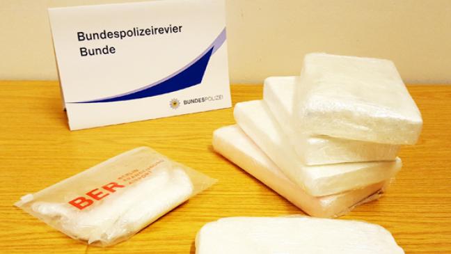 Kokain und Heroin im Rucksack