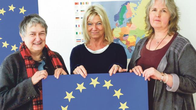 Für Europa auf  die Straße gehen