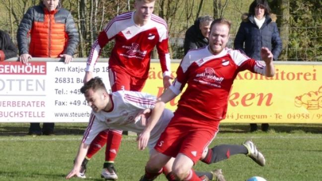 Jemgum erkämpft einen Punkt