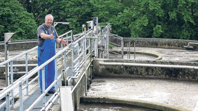 Das Klärwerk bekommt ein neues Geschoss
