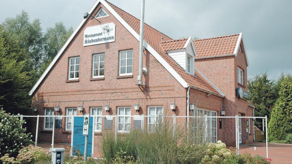 Das Restaurant »Klabautermann« am Sportboothafen in Weener steht seit Ende 2015 leer. © Foto: Szyska